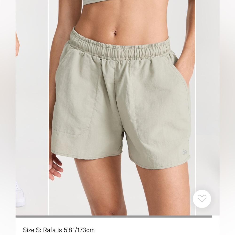 Alo Alumni Shorts - Limestone XS